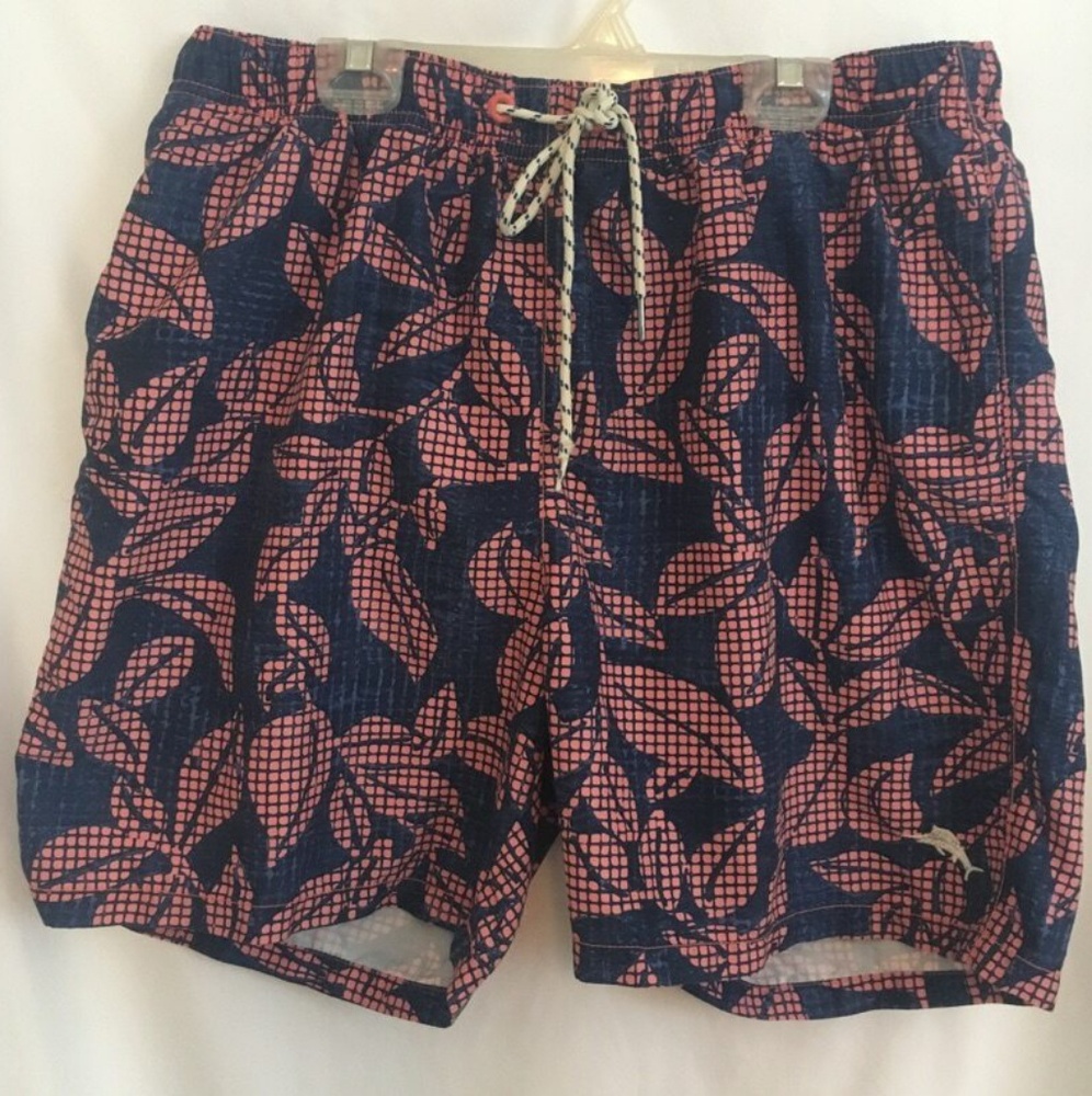 Tommy Bahama Relax VINTAGE leaf swim trunks